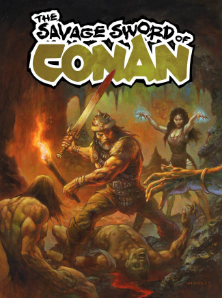 SAVAGE SWORD OF CONAN VOLUME 2 GRAPHIC NOVEL ALEX HORLEY COVER