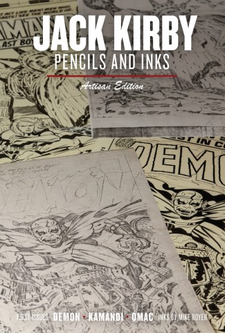 JACK KIRBY PENCILS AND INKS HARDCOVER