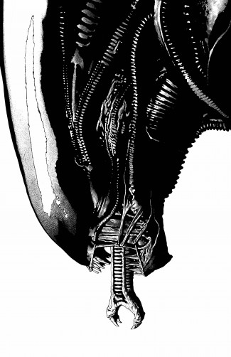 ALIEN #1 (2022 SERIES) PX DCD 40TH CHAREST VIRGIN INKS VARIANT