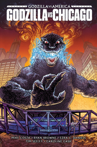 GODZILLA VS AMERICA CHICAGO HARDCOVER
