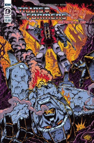 TRANSFORMERS 84 SECRETS AND LIES #1 COVER A