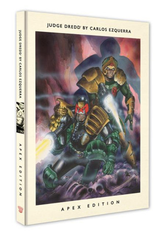 JUDGE DREDD BY CARLOS EZQUERRA APEX EDITION HARDCOVER