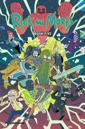 RICK AND MORTY BOOK 5 DELUXE HARDCOVER
