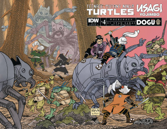 TEENAGE MUTANT NINJA TURTLES USAGI YOJIMBO WHEREWHEN #4 