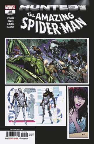 AMAZING SPIDER-MAN #18 (2018 SERIES) 2ND PRINTING