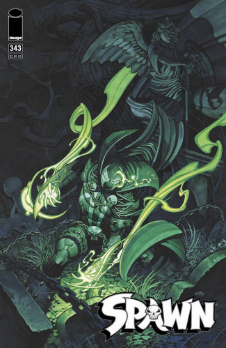 SPAWN #343 COVER A STEVENS