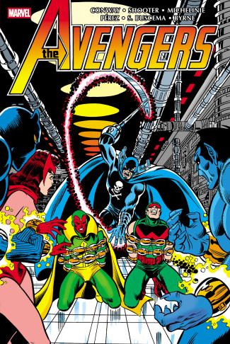 AVENGERS OMNIBUS VOLUME 6 HARDCOVER GEORGE PEREZ COVER