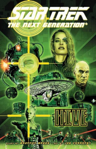 STAR TREK THE NEXT GENERATION HIVE GRAPHIC NOVEL