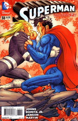SUPERMAN #38 (2011 SERIES) SECOND PRINTING