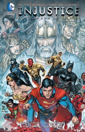 INJUSTICE GODS AMONG US YEAR FOUR VOLUME 1 HARDCOVER