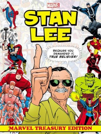 STAN LEE MARVEL TREASURY EDITION SLIPCASE HARDCOVER