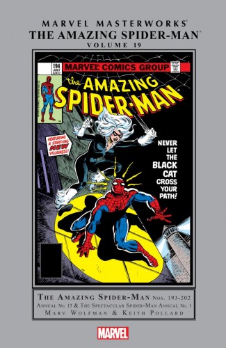 MARVEL MASTERWORKS AMAZING SPIDER-MAN VOLUME 19 HARDCOVER