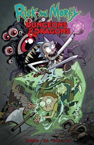 RICK AND MORTY VS DUNGEONS AND DRAGONS VOLUME 1 GRAPHIC NOVEL