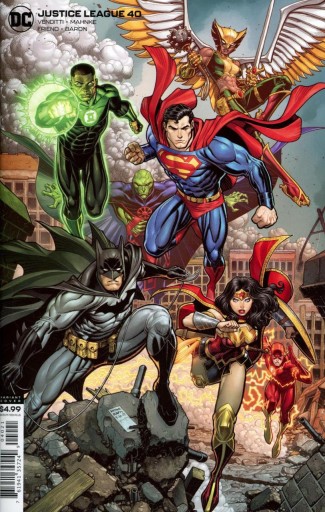 JUSTICE LEAGUE #40 (2018 SERIES) CARD STOCK VARIANT
