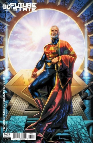 FUTURE STATE SUPERMAN HOUSE OF EL #1 JAY ANACLETO CARD STOCK VARIANT