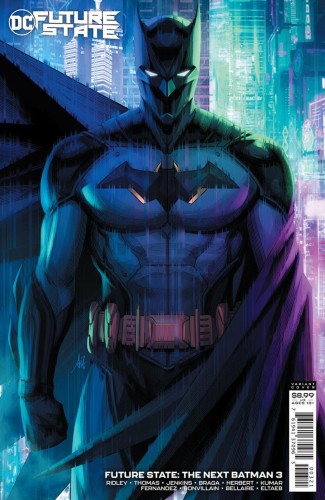 FUTURE STATE THE NEXT BATMAN #3 STANLEY ARTGERM LAU CARD STOCK VARIANT