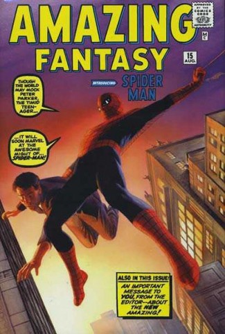 AMAZING SPIDER-MAN OMNIBUS VOLUME 1 HARDCOVER ALEX ROSS COVER