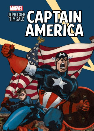 JEPH LOEB TIM SALE CAPTAIN AMERICA GALLERY EDITION HARDCOVER