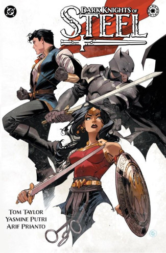 DARK KNIGHTS OF STEEL THE DELUXE EDITION HARDCOVER DM VARIANT COVER