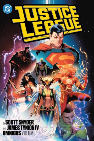 JUSTICE LEAGUE BY SNYDER AND TYNION IV OMNIBUS VOLUME 1 HARDCOVER