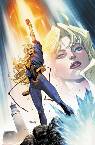 CAPTAIN MARVEL HIGHEST FURTHEST FASTEST OMNIBUS HARDCOVER STEPHEN SEGOVIA DM VARIANT COVER