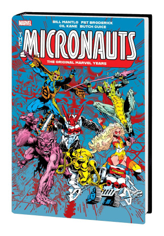 MICRONAUTS ORIGINAL MARVEL YEARS OMNIBUS VOLUME 2 HARDCOVER MICHAEL GOLDEN COVER