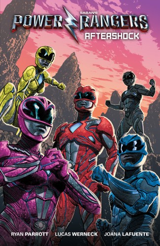 SABANS POWER RANGERS AFTERSHOCK MOVIE GRAPHIC NOVEL PREVIEWS EXCLUSIVE COVER