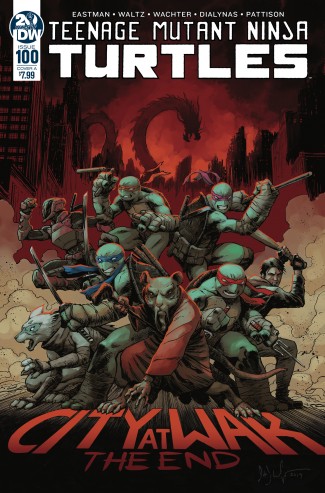 TEENAGE MUTANT NINJA TURTLES #100 (2011 SERIES) COVER A