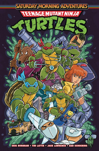 TEENAGE MUTANT NINJA TURTLES SATURDAY MORNING ADVENTURES VOLUME 2 GRAPHIC NOVEL