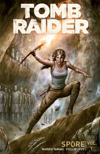 TOMB RAIDER VOLUME 1 SPORE GRAPHIC NOVEL