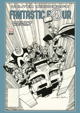 WALTER SIMONSON FANTASTIC FOUR ARTISTS EDITION HARDCOVER