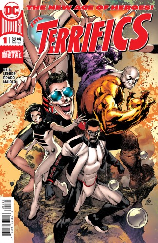TERRIFICS #1 2ND PRINTING
