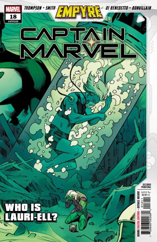 CAPTAIN MARVEL #18 (2019 SERIES) 2ND PRINTING EMPYRE TIE-IN 1ST APPEARANCE OF LAURIE-ELL