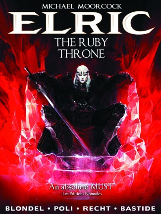 MOORCOCK ELRIC VOLUME 1 RUBY THRONE HARDCOVER