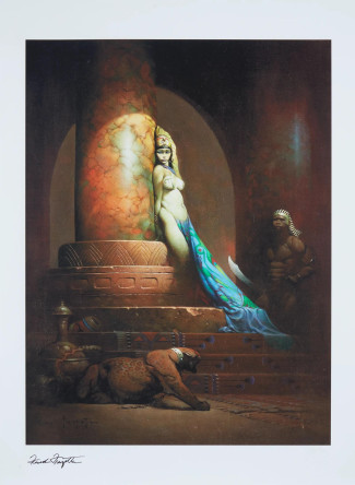 SIDESHOW COLLECTABLES FRANK FRAZETTA EGYPTIAN QUEEN LIMITED 63/300