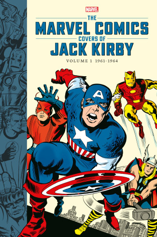 THE MARVEL COMICS COVERS OF JACK KIRBY HARDCOVER