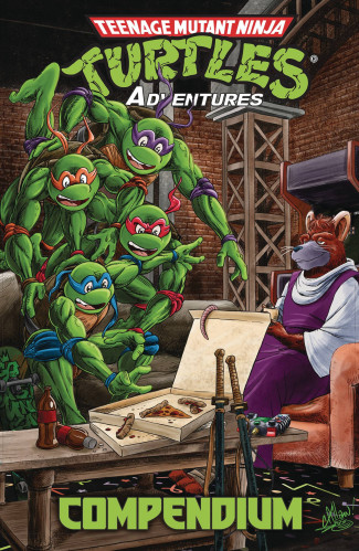 TEENAGE MUTANT NINJA TURTLES ADVENTURES COMPENDIUM VOLUME 1 HARDCOVER