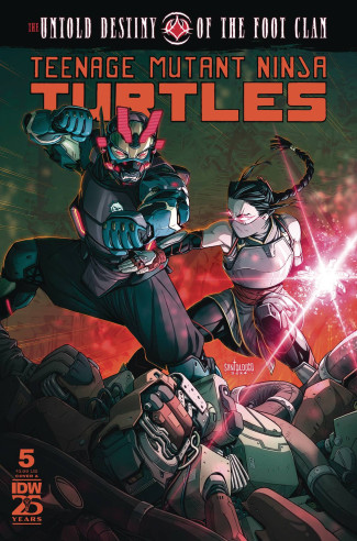 TEENAGE MUTANT NINJA TURTLES UNTOLD DESTINY OF FOOT CLAN #5 