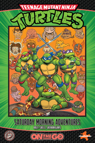 TEENAGE MUTANT NINJA TURTLES SATURDAY MORNING ADVENTURES ON THE GO HALF-SHELL SHENANIGANS GRAPHIC NOVEL