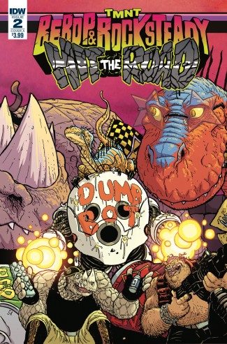 TEENAGE MUTANT NINJA TURTLES BEBOP ROCKSTEADY HIT THE ROAD #2 