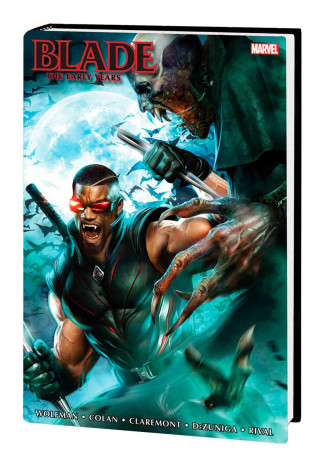 BLADE THE EARLY YEARS OMNIBUS HARDCOVER DAVE WILKINS COVER