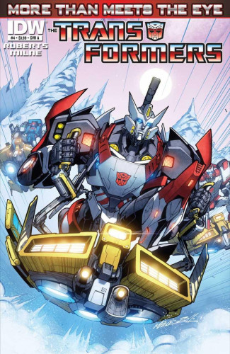 TRANSFORMERS MORE THAN MEETS EYE #4 COVER A