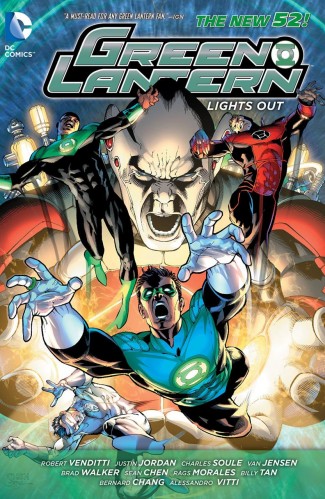 GREEN LANTERN LIGHTS OUT HARDCOVER