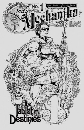 LADY MECHANIKA TABLET OF DESTINIES #1 - 1 IN 10 INCENTIVE VARIANT