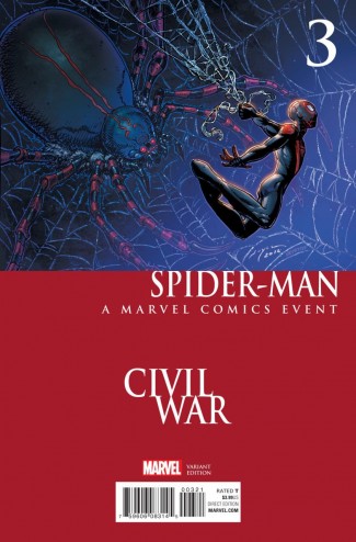 SPIDER-MAN #3 (2016 SERIES) CHIN CIVIL WAR VARIANT