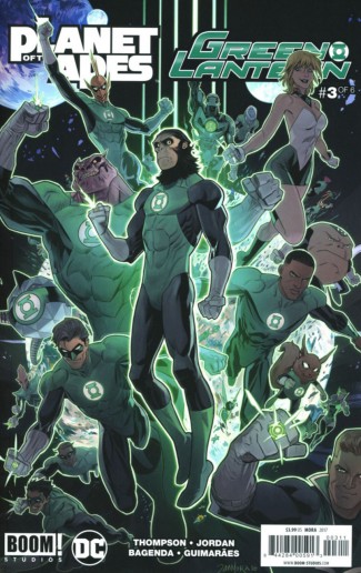 PLANET OF THE APES GREEN LANTERN #3 