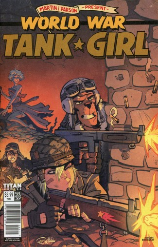 TANK GIRL WORLD WAR TANK GIRL #3 