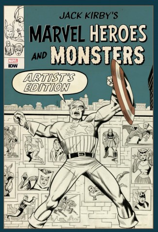 JACK KIRBY MARVEL HEROES AND MONSTERS ARTIST EDITION HARDCOVER