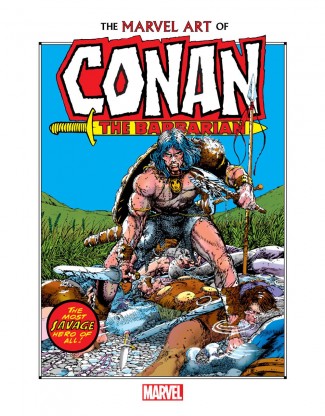 MARVEL ART OF CONAN THE BARBARIAN HARDCOVER