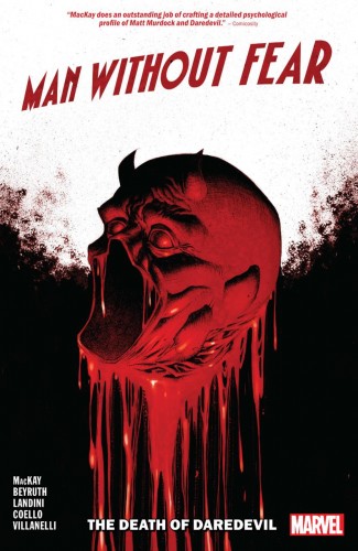 MAN WITHOUT FEAR DEATH OF DAREDEVIL GRAPHIC NOVEL